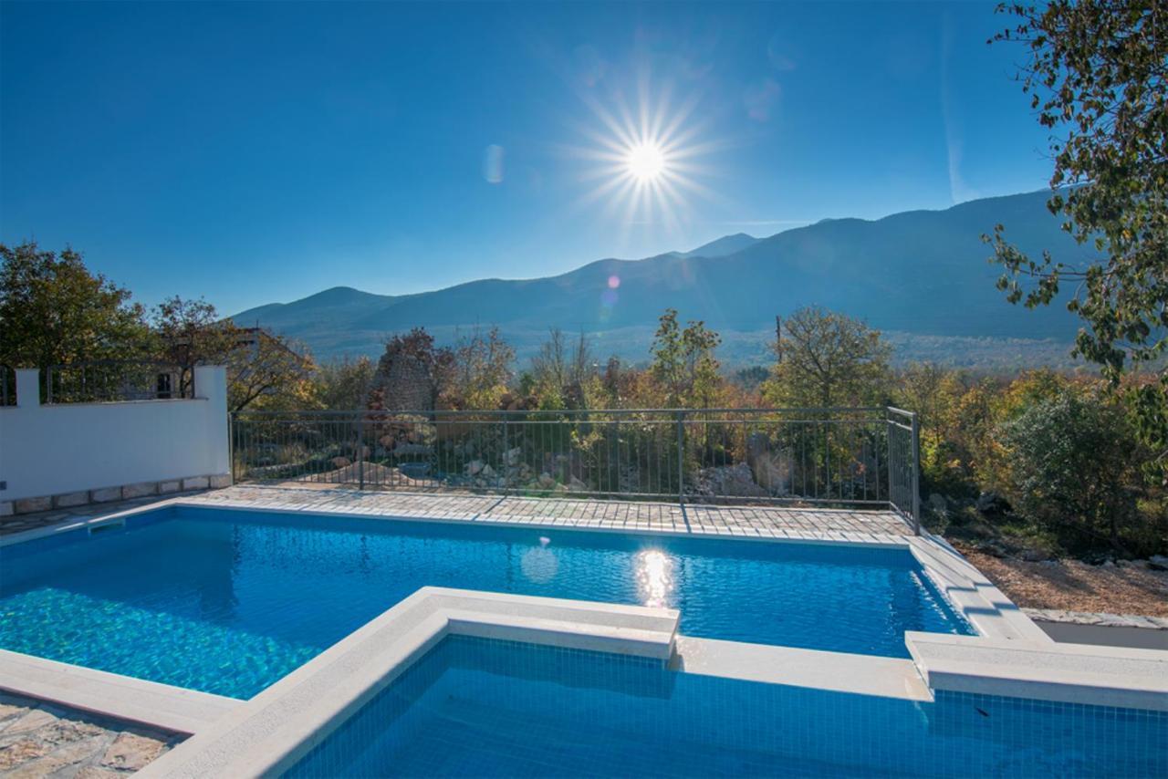 Dvori Stipanovi With Heated Pool And Jacuzzi Villa Donje Rascane Eksteriør bilde
