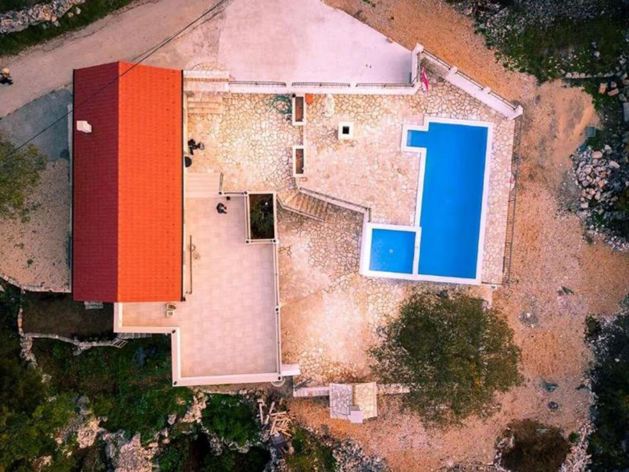 Dvori Stipanovi With Heated Pool And Jacuzzi Villa Donje Rascane Eksteriør bilde